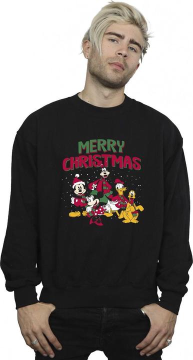 Produktbild Disney Mickey Mouse Merry Christmas Characters Sweatshirt (M)