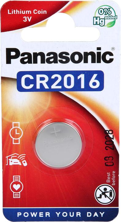 Immagine prodotto Panasonic Potenza al litio CR2016 (1 pz., CR2016, 90 mAh)