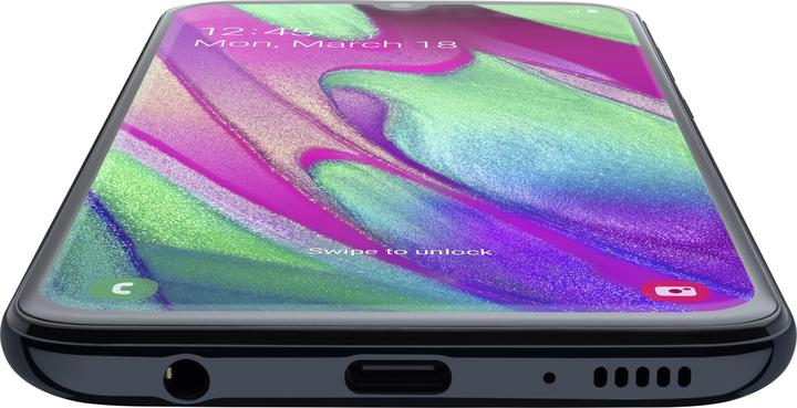 Actual product image Samsung Galaxy A40 EE Enterprise Edition (64 GB, Black, 5.90", Dual SIM, 16 Mpx, 4G)