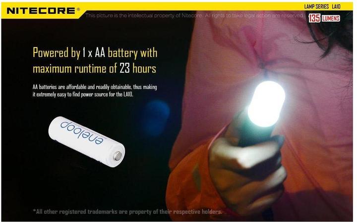 Image du produit Nitecore La10 Cri (7.85 cm, 75 lm)