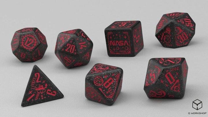Actual product image Q Workshop Space Dice Set: Voyager