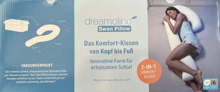Produktbild MediaShop Dreamolino SwanPillow Seitenschläferkissen
