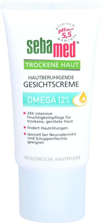 Image du produit Sebamed Crème pour le visage peau sèche Oméga 12%, 50 ml CRE (50 ml, Crème 24h)