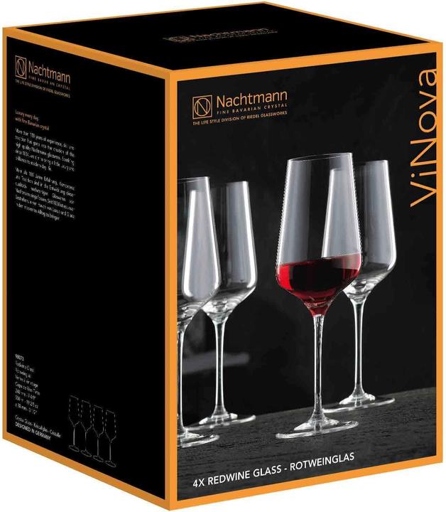 Image du produit Nachtmann ViNova (55 cl, 4 Verres, Verres à vin rouge)