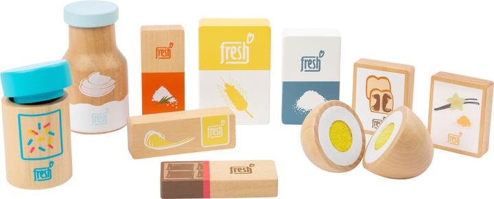 small foot Set di ingredienti da forno freschi