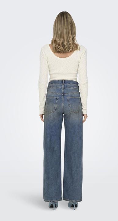 Immagine prodotto Only ONLESME-HOPE Super-High Waist Weiter Beinschnitt Jeans Jeans mit weitem Bein (W29/L32)