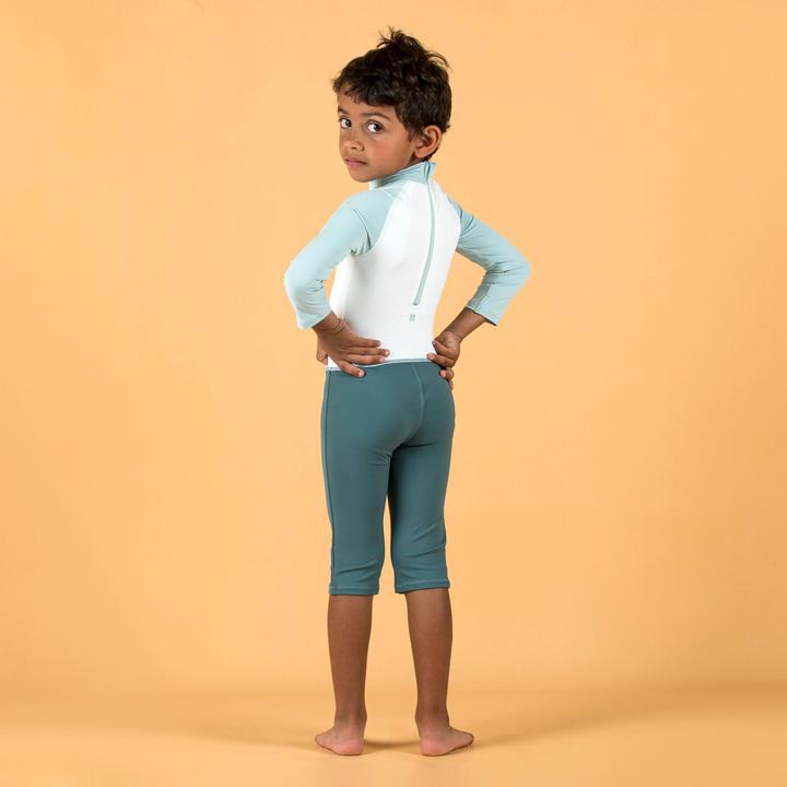Immagine prodotto Nabaiji Costume da bagno UV a maniche lunghe bambino - stampa blu (74, 75 C)