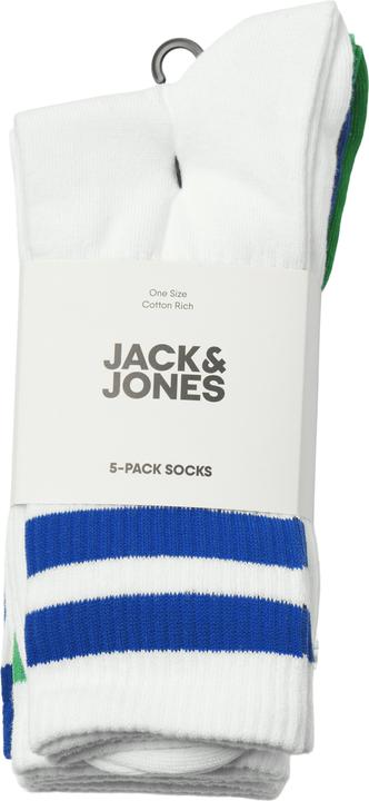 Produktbild Jack & Jones Socken Casual Bequem sitzend JACDEHLI TENNIS SOCKS 5 PACK (5er Pack, One Size)