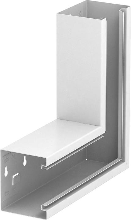 Image du produit OBO Bettermann OBO GS-SFS90110RW Equerre plate symm. 90x110mm St FS blanc pur RAL9010 (9 cm)