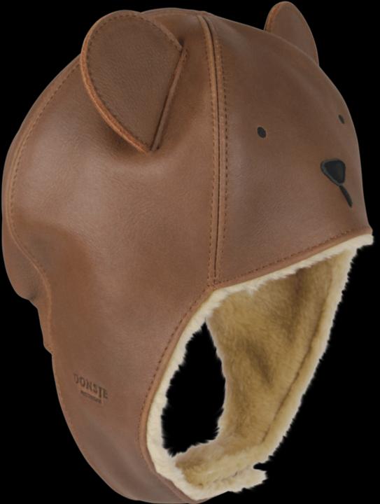 Image du produit Donsje Chapeau classique Kapi Bear - Cuir classique cognac