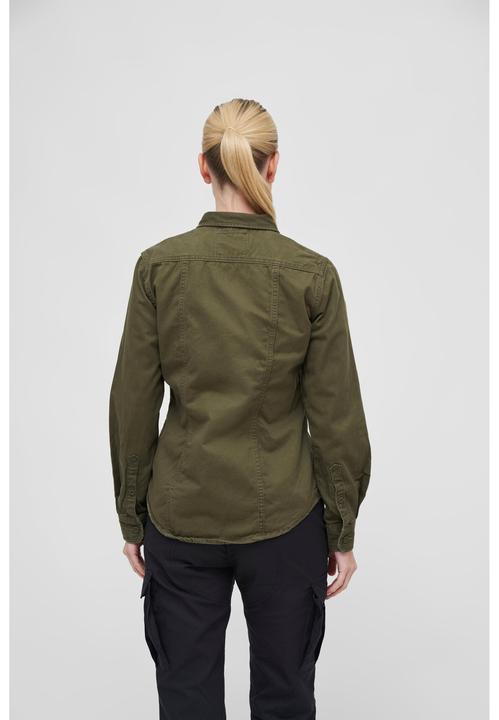 Actual product image Brandit Ladies Vintageshirt Longsleeve - 16245 (XS)