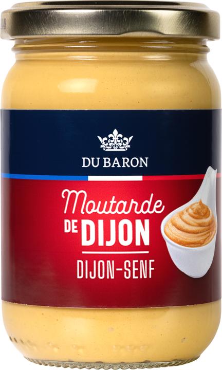 Image du produit DU BARON Moutarde de Dijon - forte (339 g)