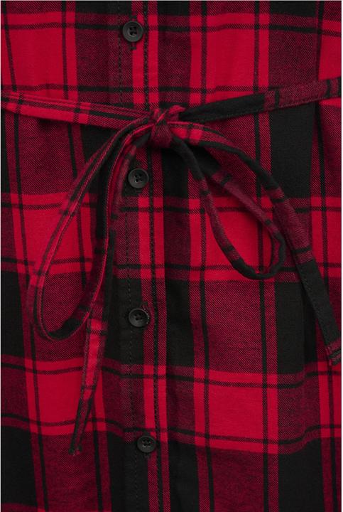 Produktbild Brandit Damen Gracey Longshirt Top Grösse 3XL Farbe Rot/Schwarz (3XL)