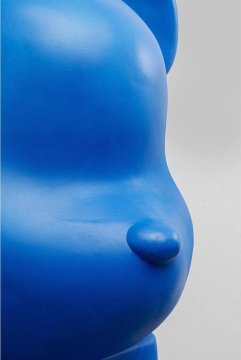 Actual product image Kare Design Deko Figur Bear Blau 51cm