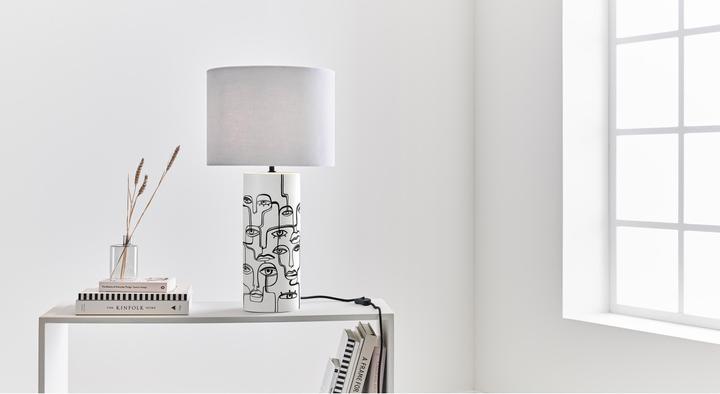 Image du produit Markslöjd Lampe de table Family 1L, E27, 60 W, blanc (E27)