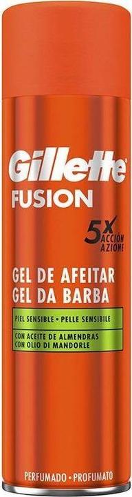 Immagine prodotto Gillette FUSION Gel da barba per pelli sensibili 200ml (200 ml)