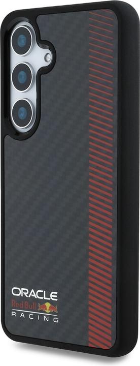 Produktbild Red Bull Real Carbon Fiber Powerbar MagSafe Case for Samsung Galaxy S25 Black (Samsung Galaxy S25)