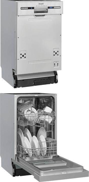 Immagine prodotto Exquisit Lavastoviglie EGSP2109-EB-030EINO 45cmINOXparzialmente integrata