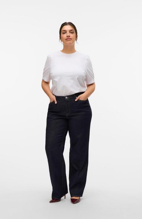 Actual product image Vero Moda VMCTESSA Hohe Taille Weiter Beinschnitt Jeans Weit geschnitten (46)