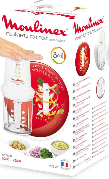 Image du produit Moulinex Moulinette Compact Mixer270W, 250ml (250 ml, 270 W)
