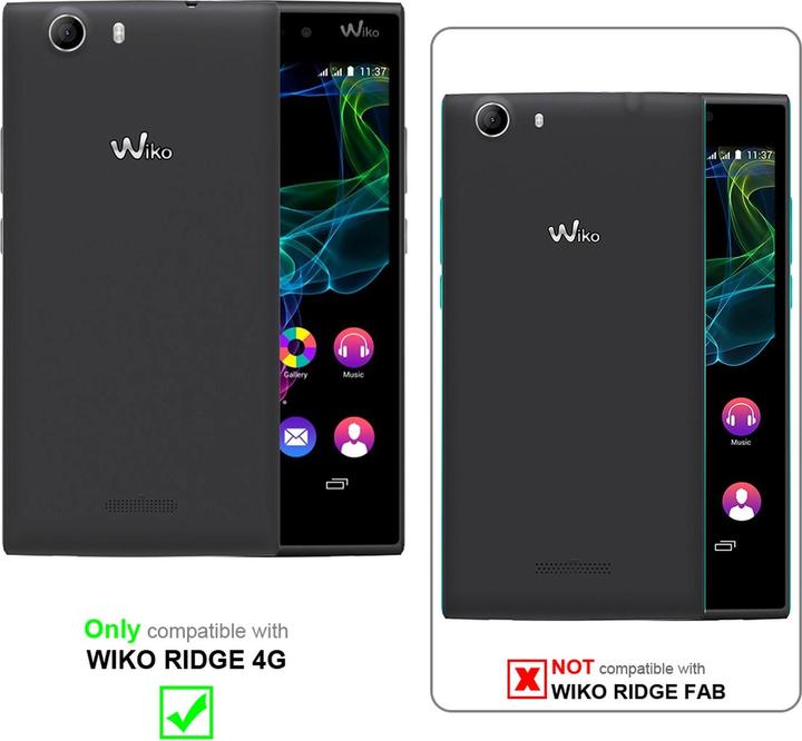 Productafbeelding Cadorabo Glas ter bescherming van het scherm (1 Stuk, Wiko Ridge 4G)