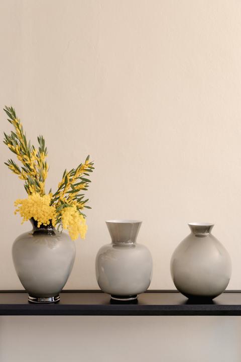 Actual product image Rosenthal Gianna - Grey - Glass - Vase 36 cm (1 x, 28 x 28 x 36 cm)