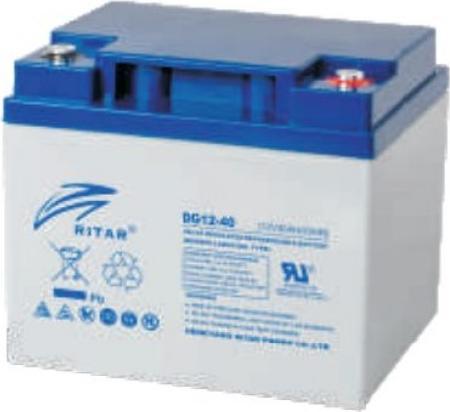 Ritar Batterie à électrolyte gélifié DG12-40 (12 V, 40 Ah)