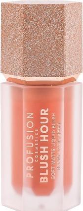 Actual product image Profusion PROFUSION Blush Hour Soft Matte Liquid Blush kremowy róż do policzków Mai Tai 6ml (May Tai)