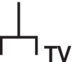 Actual product image Hager 53455111 (DVB-T / -T2)