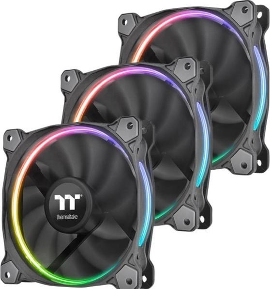 Actual product image Thermaltake Riing 14 RGB LED Fan TT Premium Edition - Set of 3 (140 mm, 3 x)