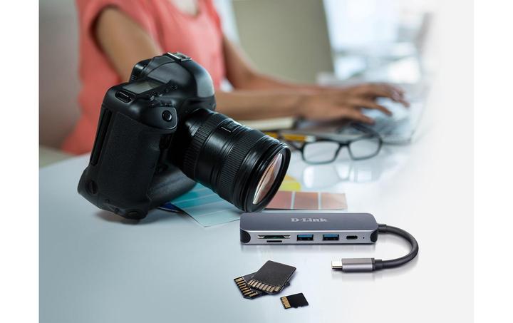 Produktbild D-Link DUB-2325 (USB-C, 6 Ports)