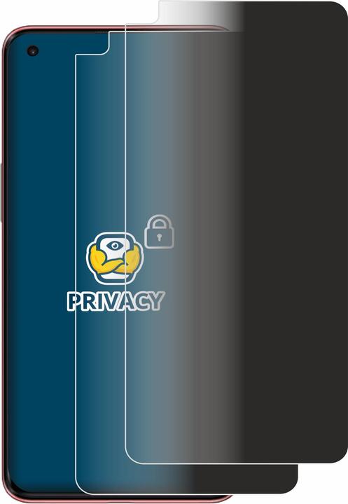 Actual product image BROTECT Anti-spy privacy film Blue light protection film (2 Piece, OnePlus Nord 2 5G)