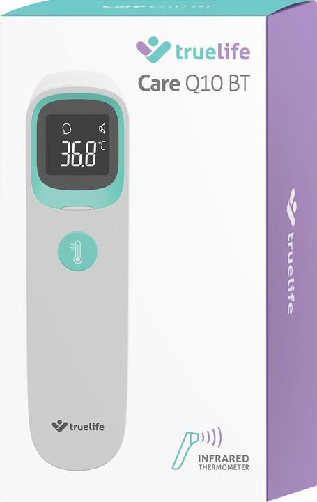 Truelife Ir Fieberthermometer Care Q10 BT (Ohr, Stirn, Berührungslos)