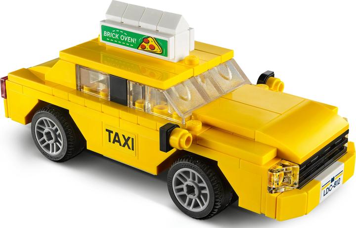 Actual product image LEGO Yellow Taxi (40468, LEGO Rare Sets)