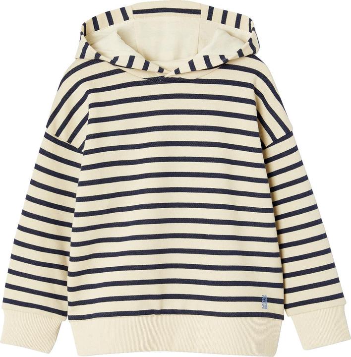 Vertbaudet Gestreiftes Jungen Kapuzensweatshirt (86)