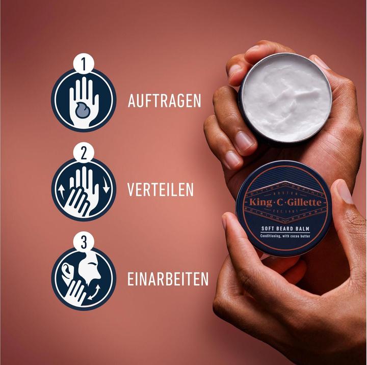 Produktbild King C. Gillette Bartbalsam (100 ml)