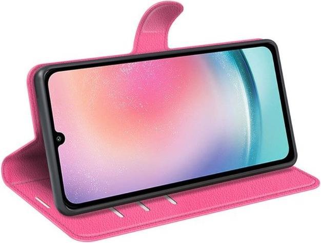 Produktbild MU Classic Litchi Leder Bookcover Series (Samsung Galaxy A25 5G)