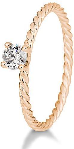 Produktbild Breuning Verlobungsring Kordel (53, 585/14 K Gold)
