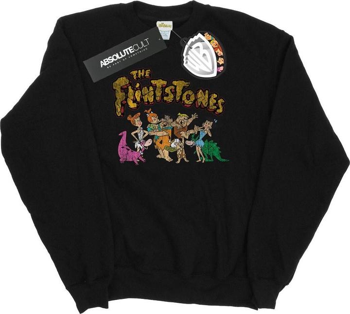 Produktbild The Flintstones Group Distressed Sweatshirt (S)
