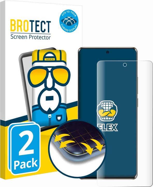 Produktbild BROTECT Full-Cover Displayschutz (2 Stück, Ulefone Armor 17 Pro)