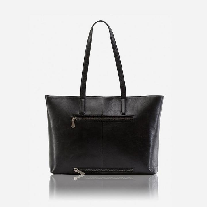 Jekyll & Hide Grosser Laptop-Shopper aus Leder (13 l)