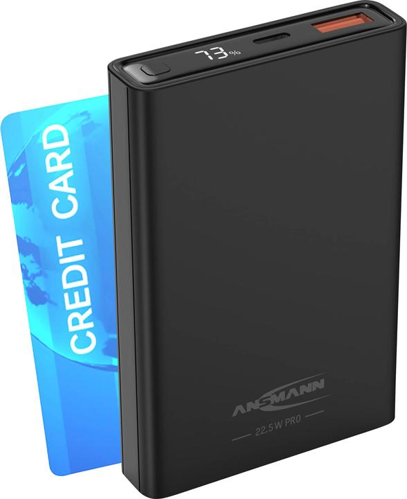Immagine prodotto Ansmann PB222PD (10000 mAh, 22.50 W, 38.50 Wh)