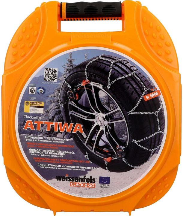 Immagine prodotto Weissenfels Catena da neve Attiwa Clack & Go misura 11