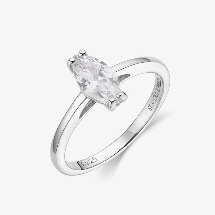 Immagine prodotto Sensora Jewelry Anello di marmo (54, 925 Argento)