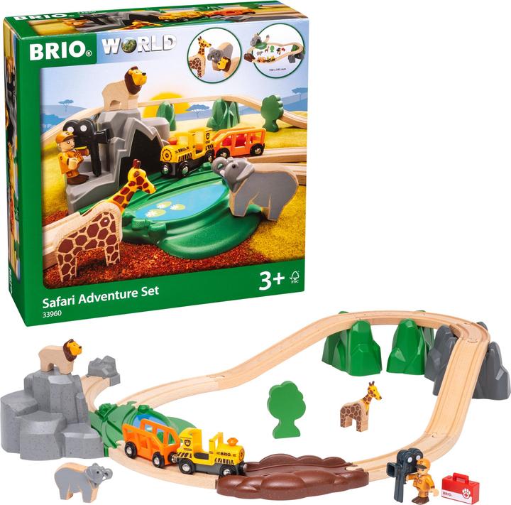 Actual product image Brio Safari Adventure Set