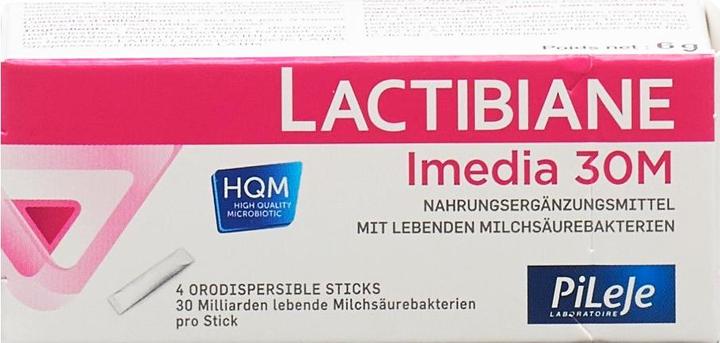 Produktbild Lactibiane Imedia orodispersible 30M (4 Stück, Pulver, 15 g)