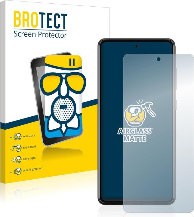 Immagine prodotto BROTECT Pellicola di vetro antiproiettile AirGlass Matt (1 Pezzo/i, Samsung Galaxy A72 5G)