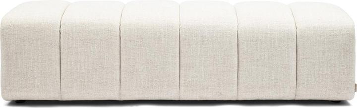 Produktbild Rivièra Maison Dazzle Footstool 160x65, rich tweed, antique white