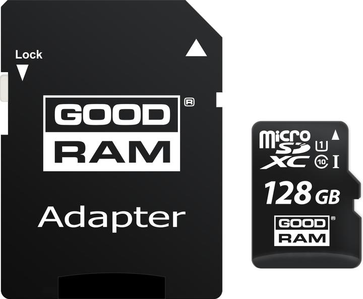 Goodram 128GB Micro SDXC (128 Go, microSDXC, U1, UHS-I)