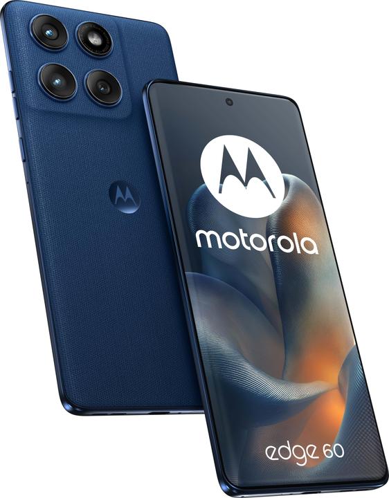 Produktbild Motorola Edge 60 512GB Pantone Gibraltar Sea (256 GB, Gibraltar Sea, 6.67", 5G)